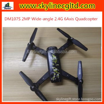 DM107S 2MP Wide-angle 110 2.4G 6Axis HD Camera WIFi Quadcopter Foldable Drone